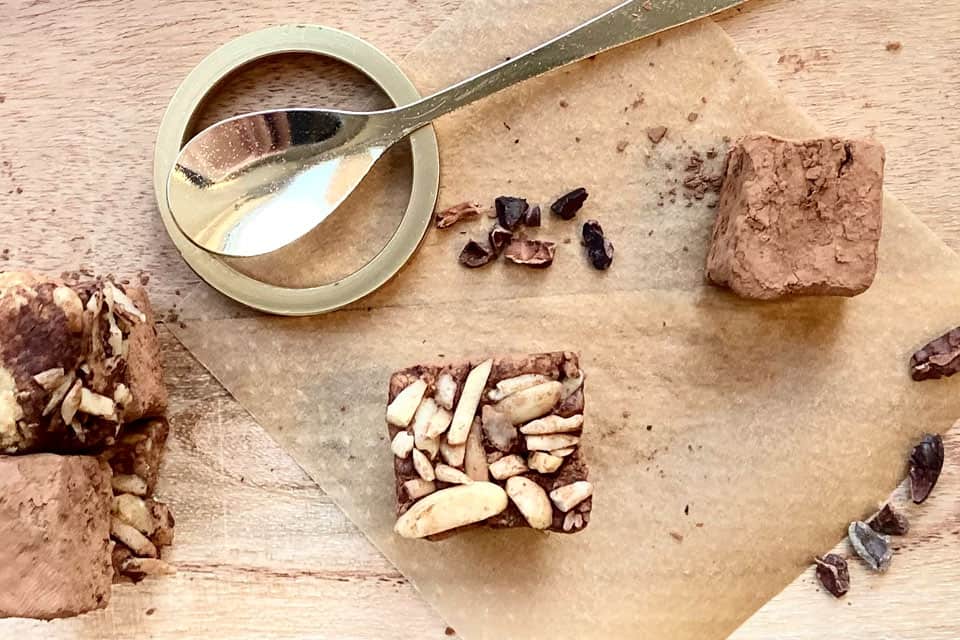 Haselnuss Cookie Dough Pralinen