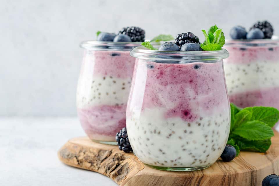 Low Carb Joghurt ballaststoffreich mit Flohsamen