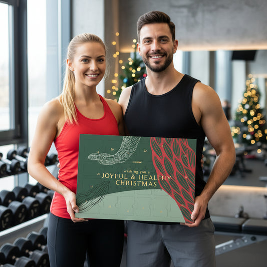 Nahrungsergänzungsmittel Adventskalender 2025 - für Sportler & Fitness