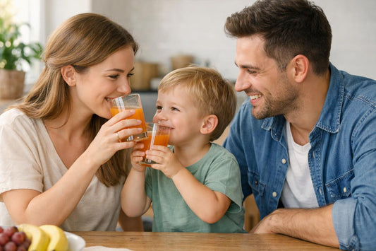 Familie gesunde Ernährung