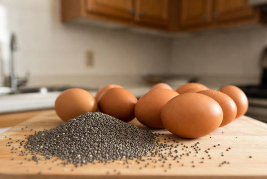 Chia Samen als Ei-Ersatz