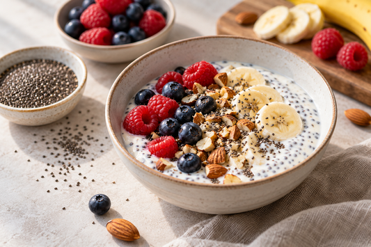 Chiasamen in Joghurt: So machst du dein Frühstück ballaststoffreich