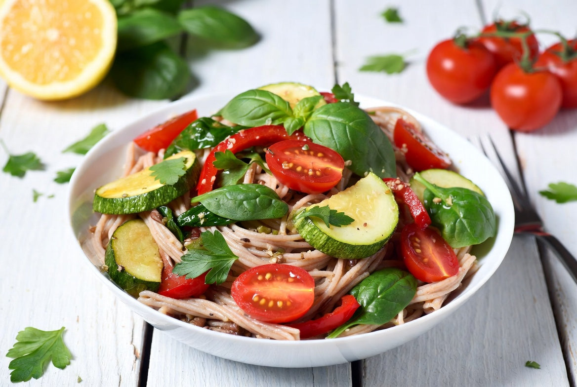 Clean Eating Pasta mit leichter Sauce – GreatVita