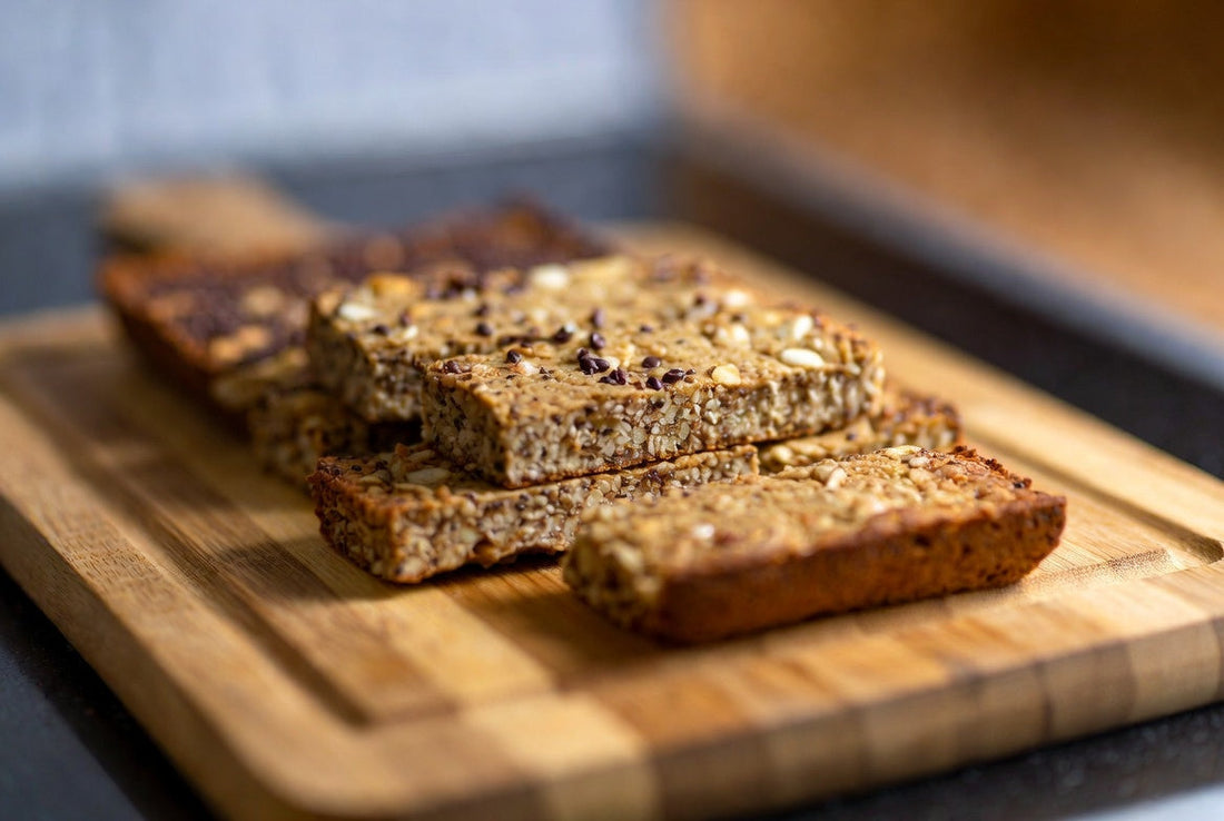 Low-Carb-Chia-Riegel für unterwegs