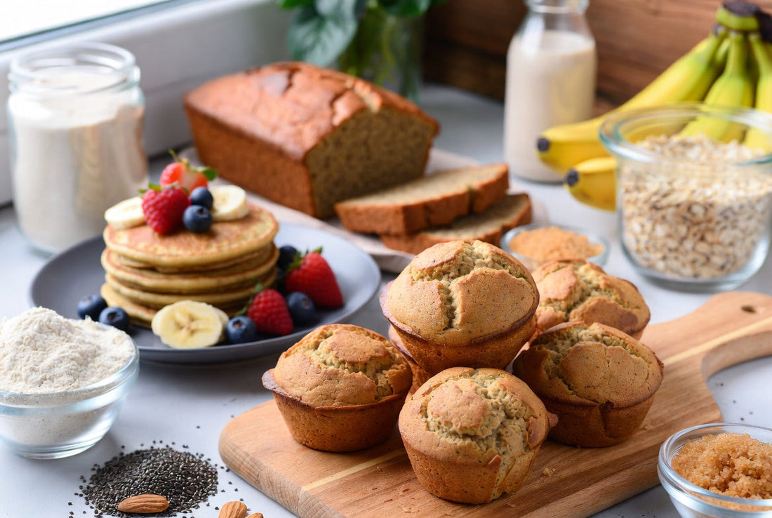 Proteinreich backen So gelingt es mit Erbsenprotein