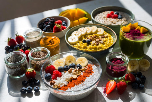 Vegane Frühstücksrezepte mit Superfoods