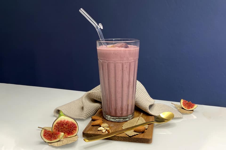 Brombeer Zimt Feigen Smoothie