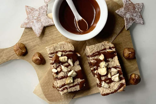 Haselnuss Spekulatius Protein Riegel