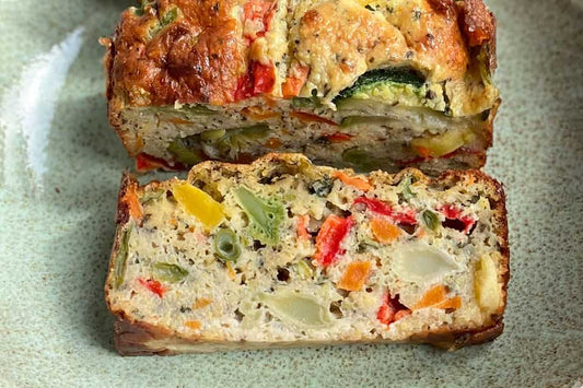 Polenta Pesto Gemüse Brot