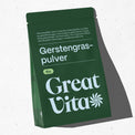 GreatVita Bio Gerstengras Pulver 400g im Beutel