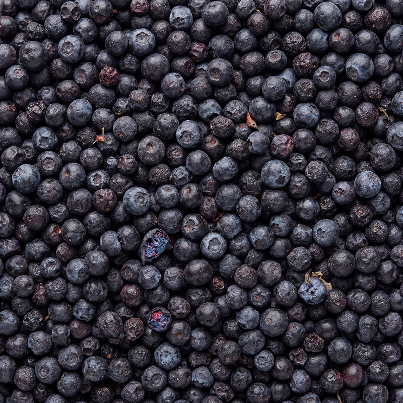 Wild Blueberries - freeze-dried whole fruit