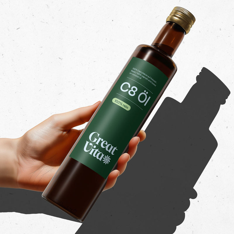 C8-Öl 500 ml – auf Kokosöl-Basis