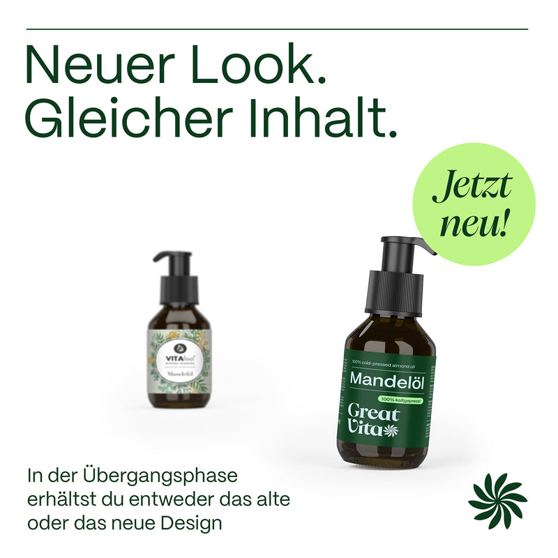 Mandel-Basisöl – 100 % rein & kaltgepresst