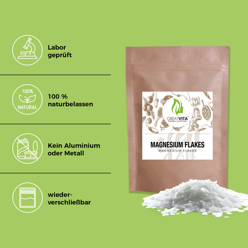 Magnesium-Flakes 1000g