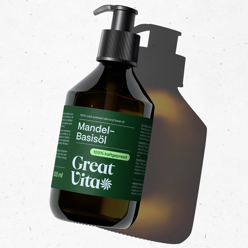 Mandel-Basisöl – 100 % rein & kaltgepresst