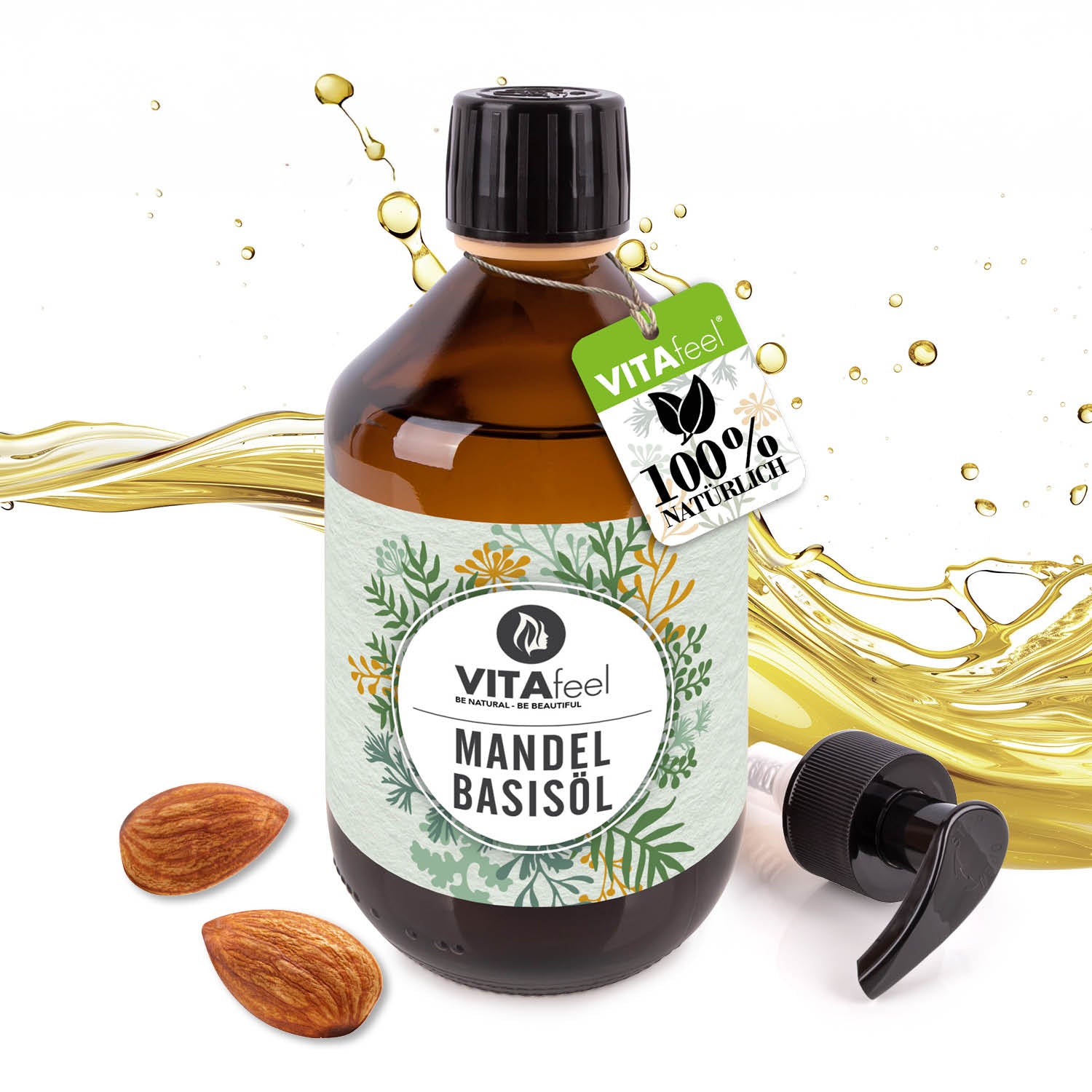 Mandelöl-Basisöl – 100 % rein & kaltgepresst