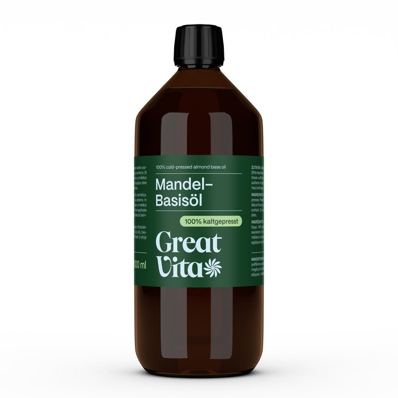 Olio di mandorle – 100% puro e spremuto a freddo