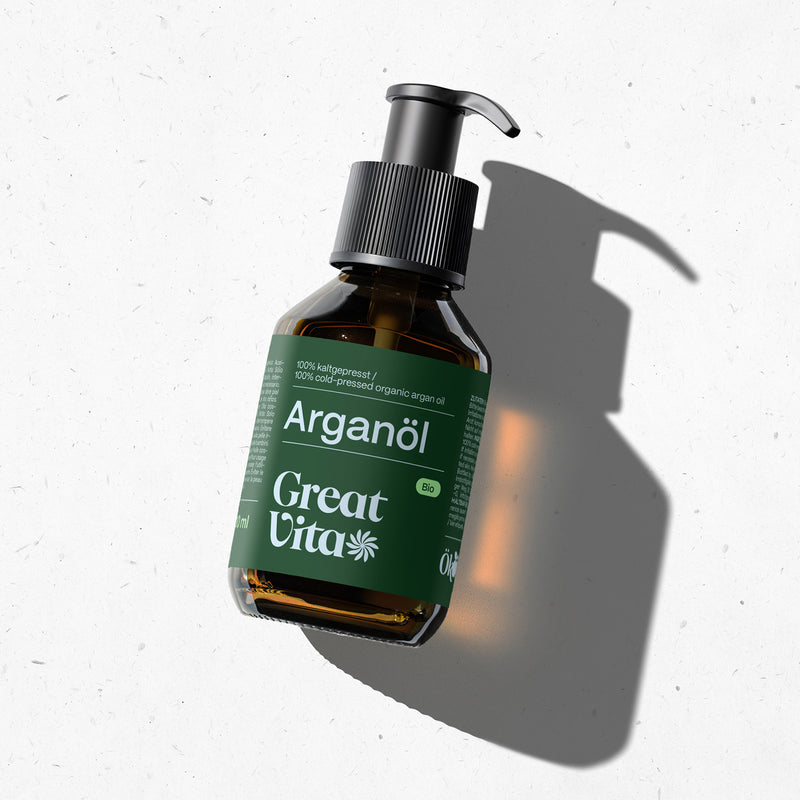 Bio Arganöl kaltgepresst + Pumper