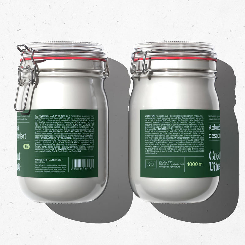 Bio-Kokosöl – desodoriert