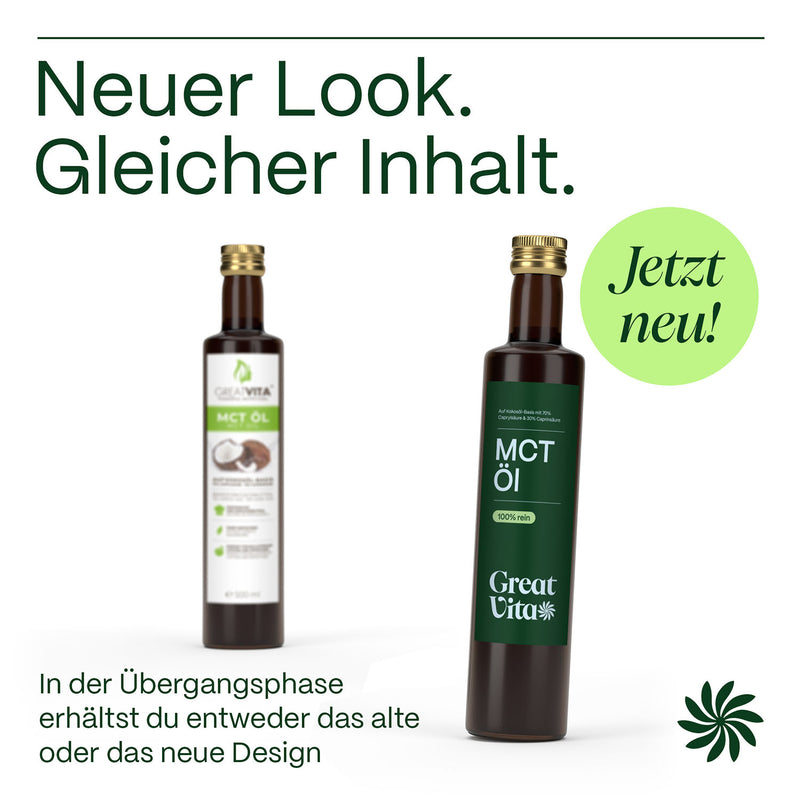 MCT-Öl – 70 % Caprylsäure & 30 % Caprinsäure