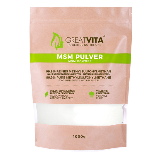 MSM-Pulver – 99,9 % rein