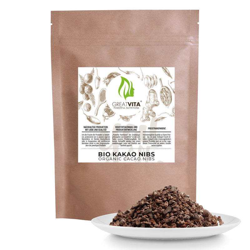 Bio-Kakao-Nibs – roh & ohne Zusätze