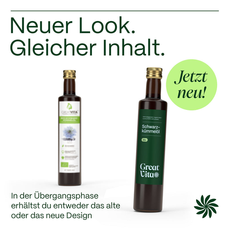 Bio-Schwarzkümmelöl 500 ml – kaltgepresst & gefiltert