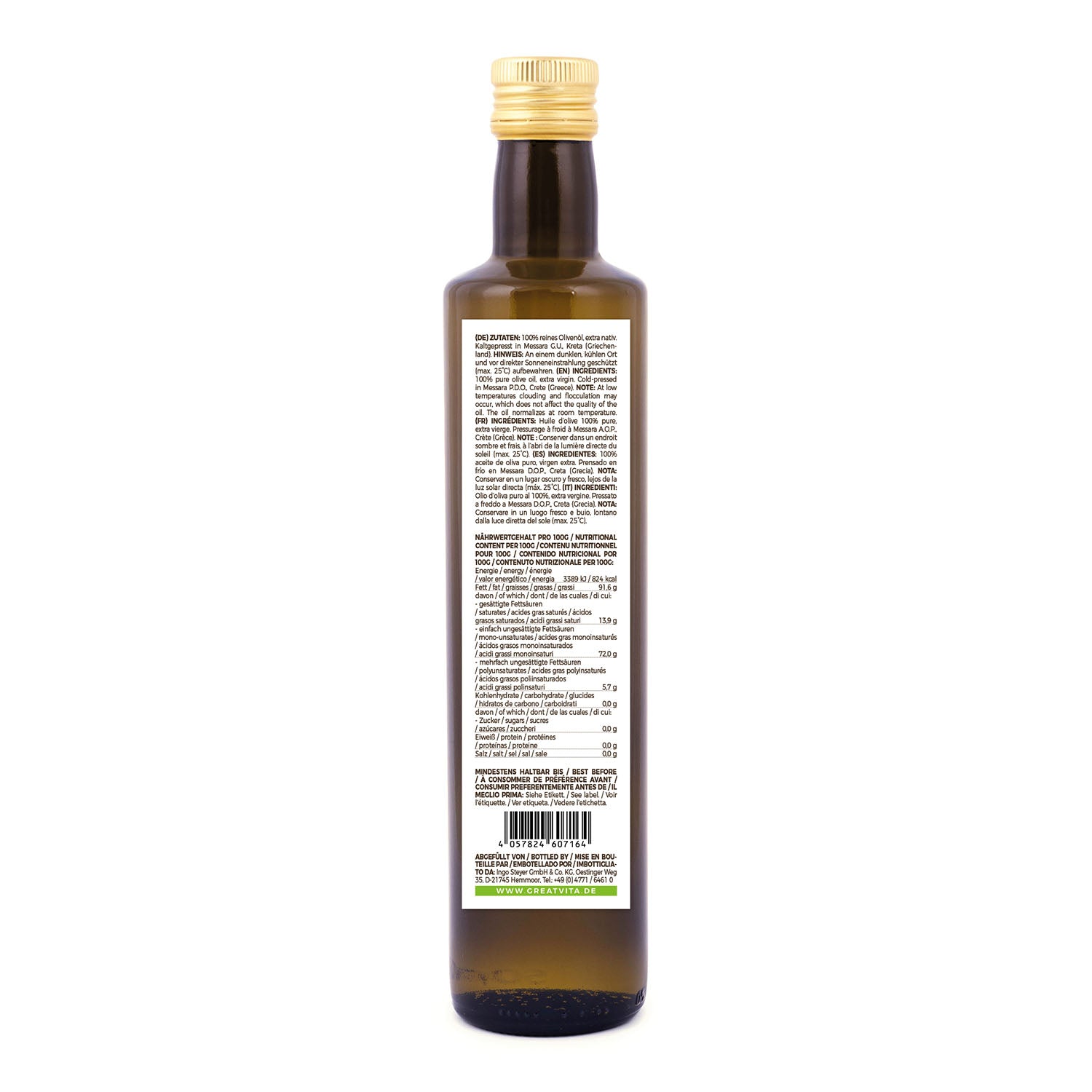 Olivenöl – nativ & kaltgepresst
