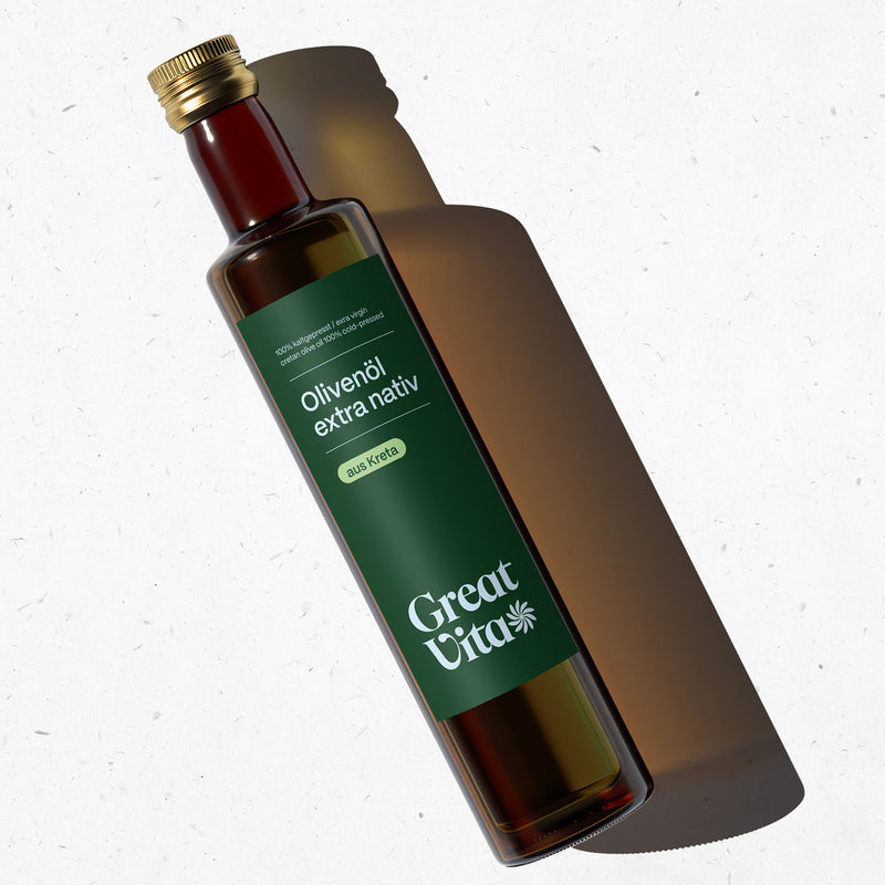 Olivenl extra nativ & kaltgepresst - GreatVita Olivenl extra nativ & kaltgepresst - GreatVita