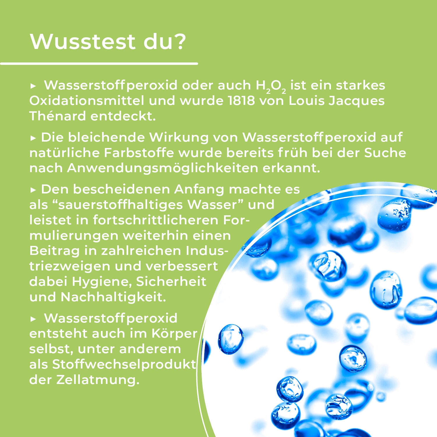 Wasserstoffperoxid – 3 % Lösung
