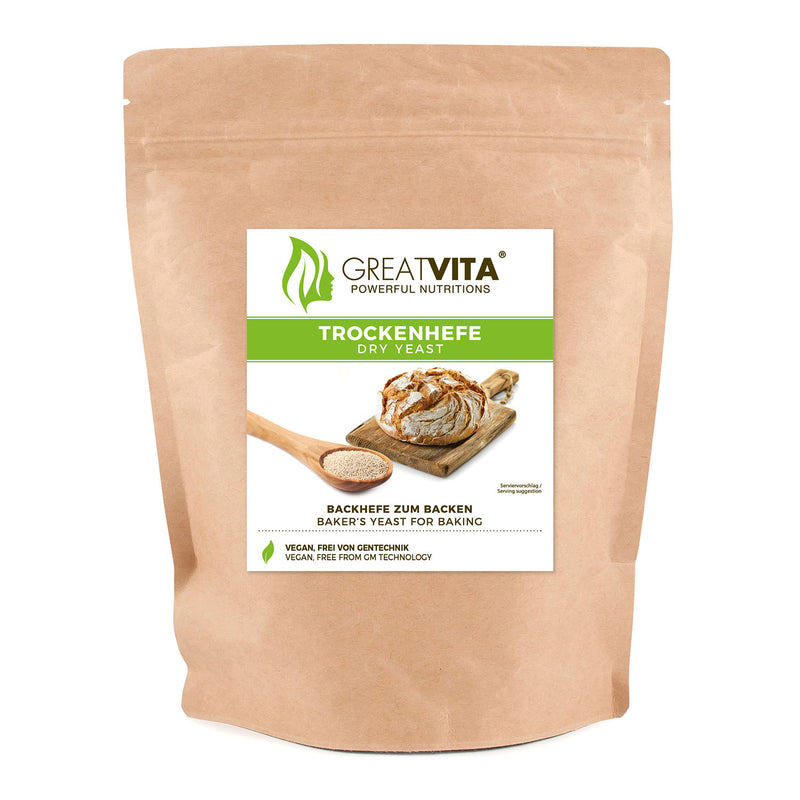 Trockenhefe – Backhefe