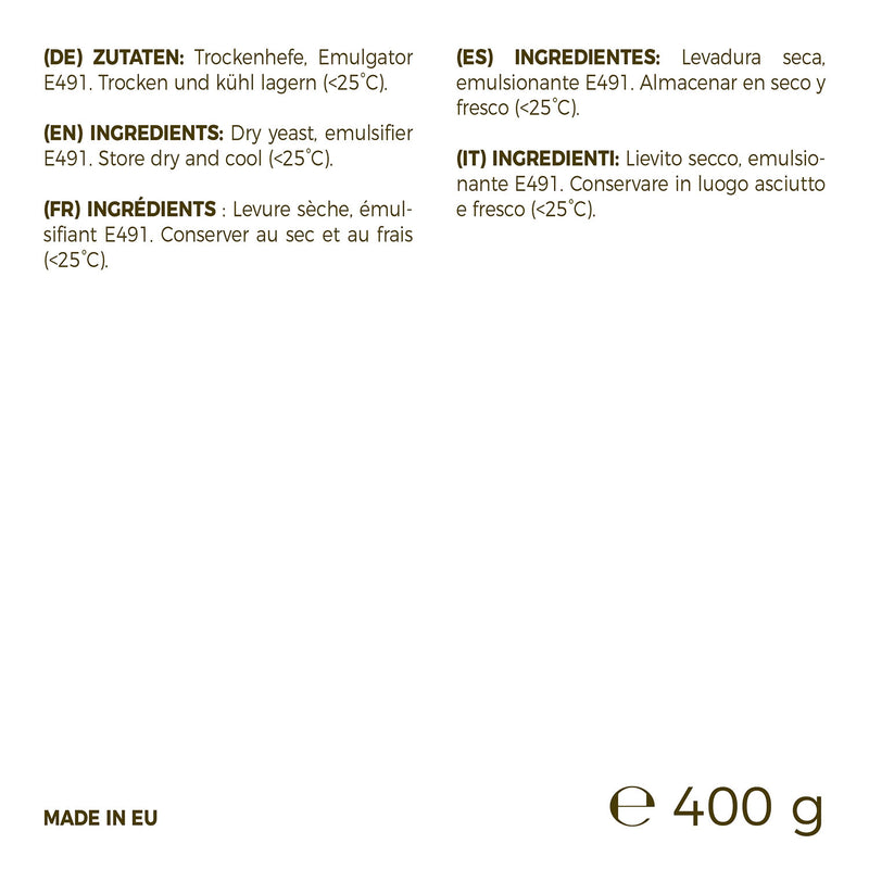 Trockenhefe – Backhefe