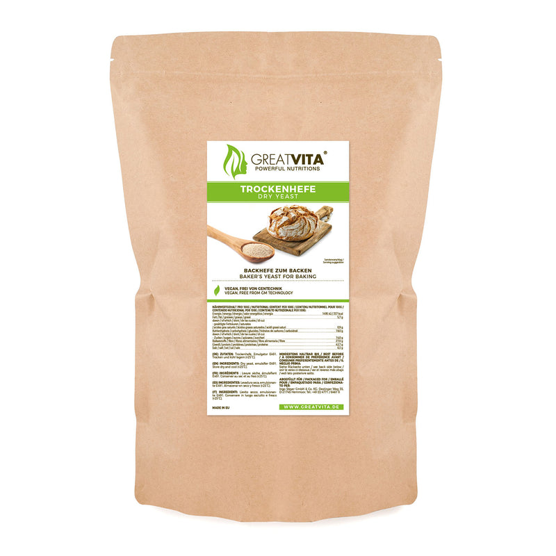 Trockenhefe – Backhefe