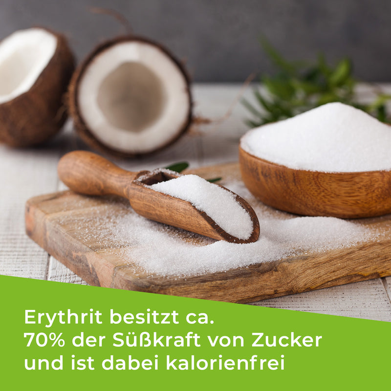 Erythrit – kalorienfreies Süßungsmittel