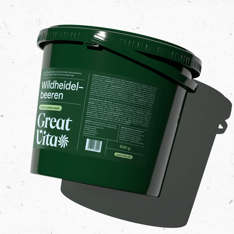 Wildheidelbeeren – gefriergetrocknete Vollfrucht