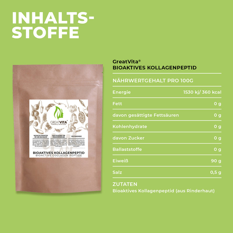 Bioaktives Kollagen-Pulver – Typ 1 & 3