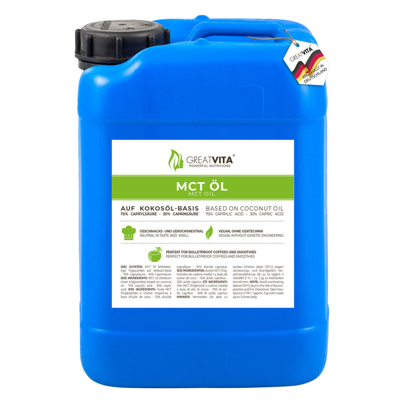 MCT-Öl – 70 % Caprylsäure & 30 % Caprinsäure