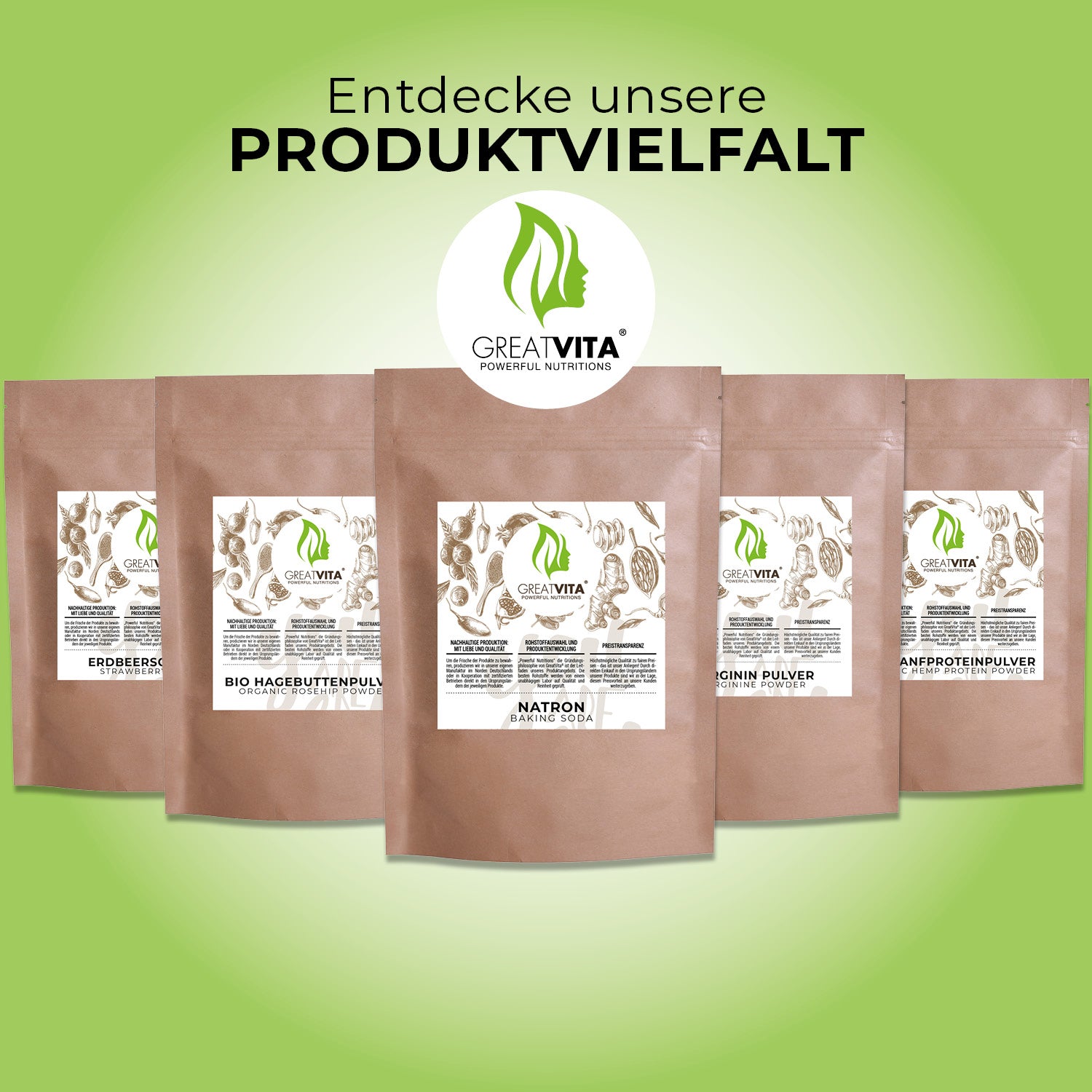 Natron-Pulver – Natriumhydrogencarbonat