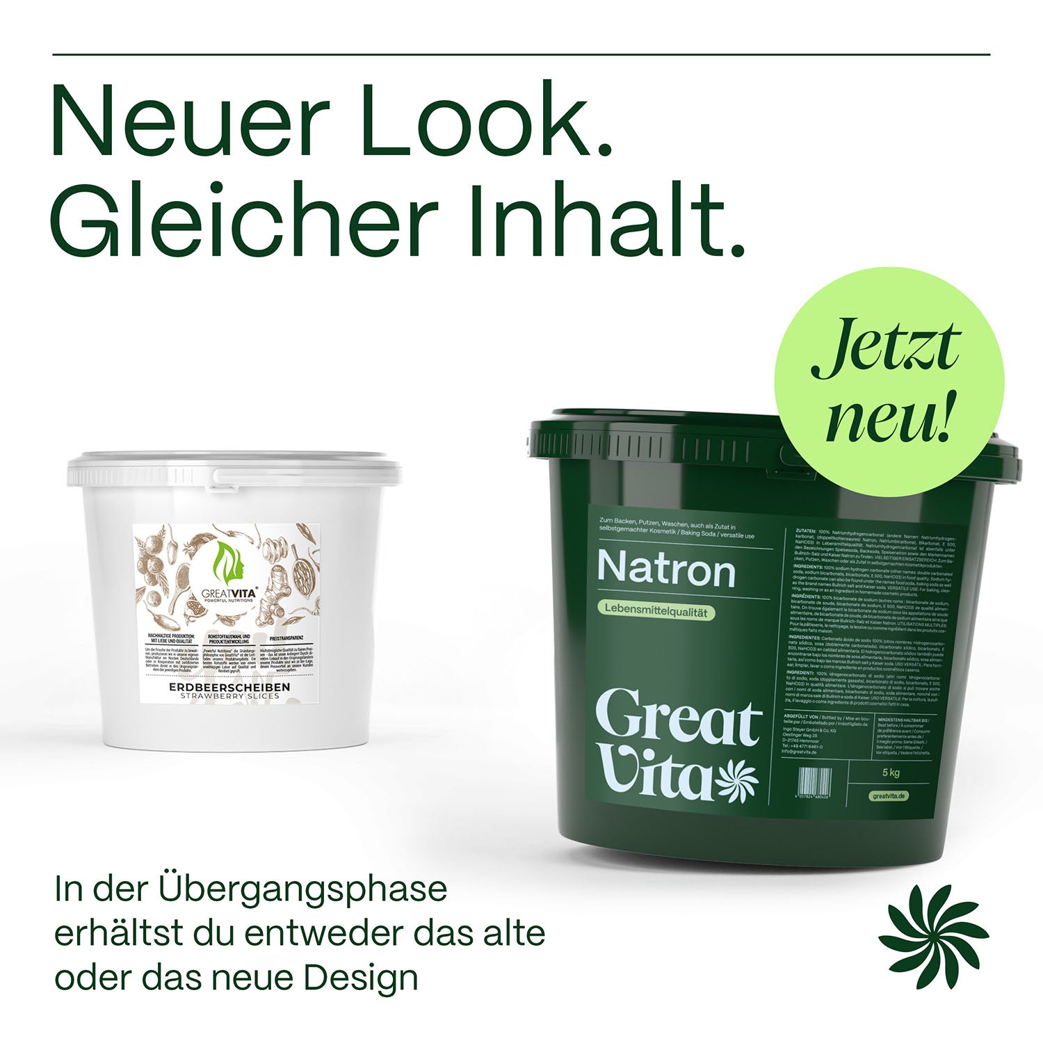 Natron-Pulver – Natriumhydrogencarbonat