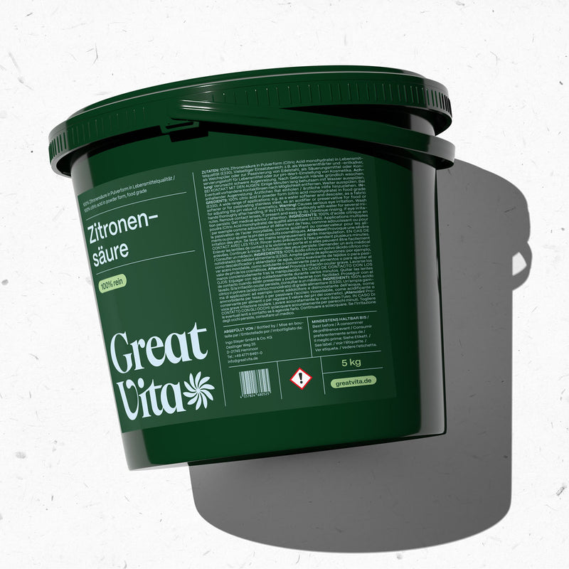 Zitronensäure-Monohydrat 5 kg – rein