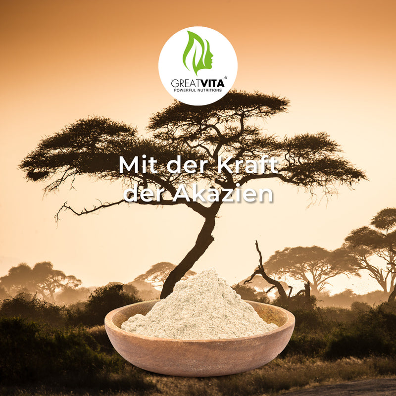 Bio-Akazienfaser-Pulver – hohe Löslichkeit