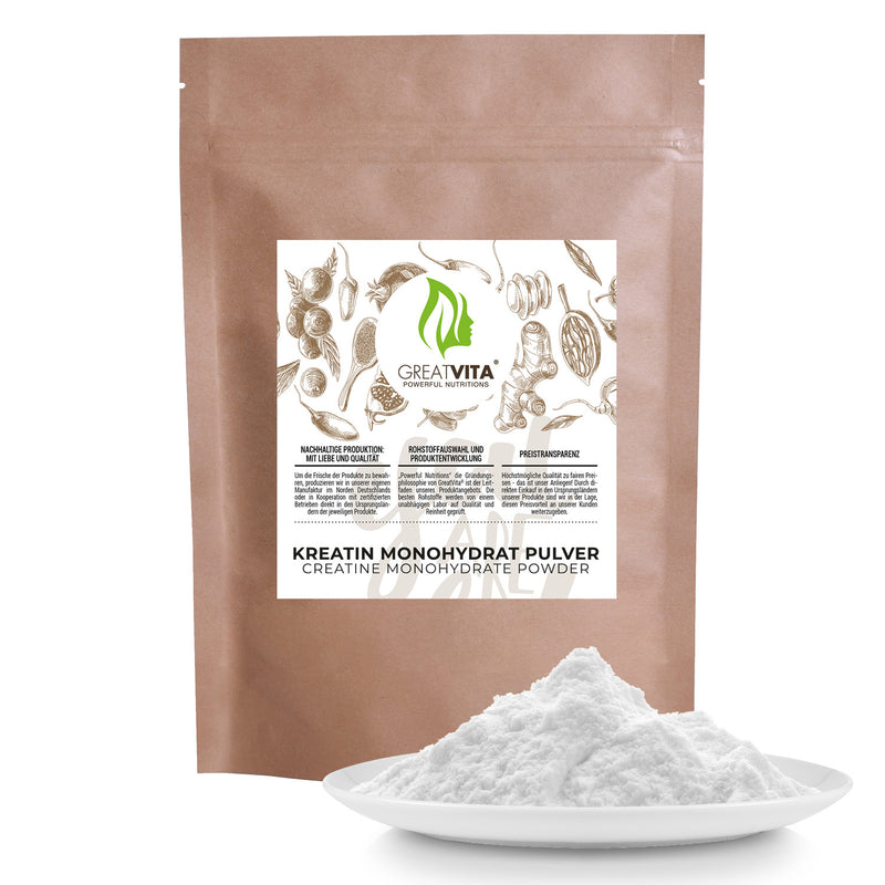 Kreatin-Monohydrat-Pulver – geschmackslos