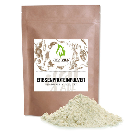 Erbsenprotein-Pulver – 82 % Eiweiß-Isolat