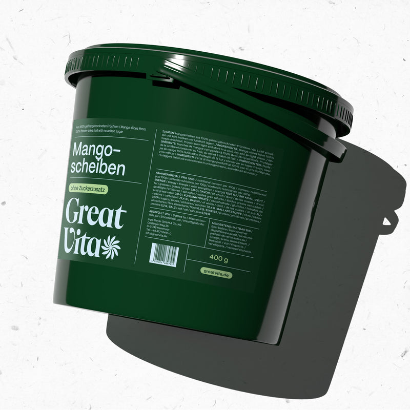 Mango – gefriergetrocknete Mangoscheiben