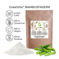 Bambusfasern – vegan & glutenfrei