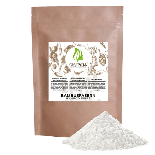 Bambusfasern – vegan & glutenfrei