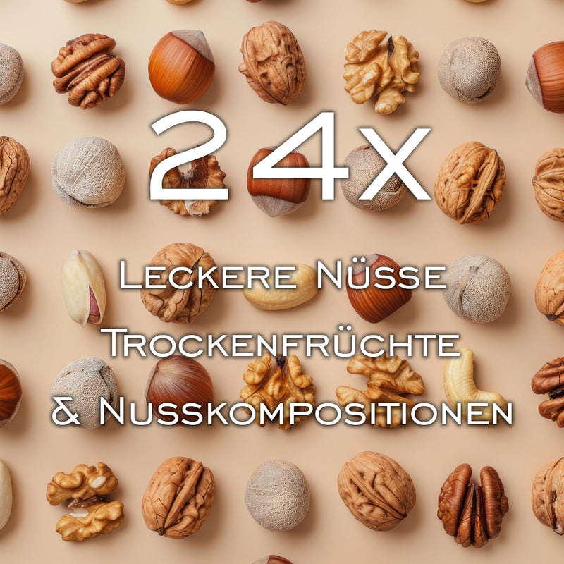 Nuss Adventskalender 2025 - süß, salzig & würzig