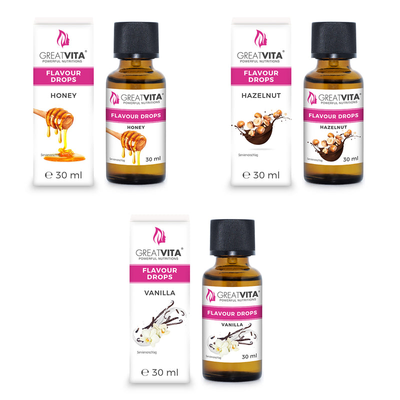 Flavour-Drops-Set 30 ml – zuckerfrei