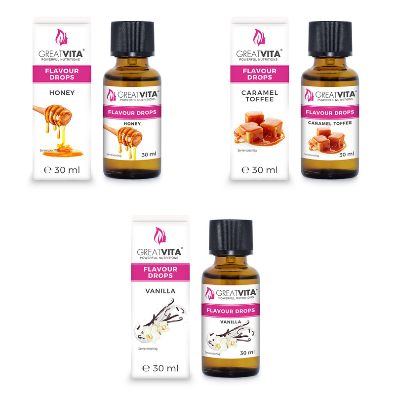 Flavour-Drops-Set 30 ml – zuckerfrei