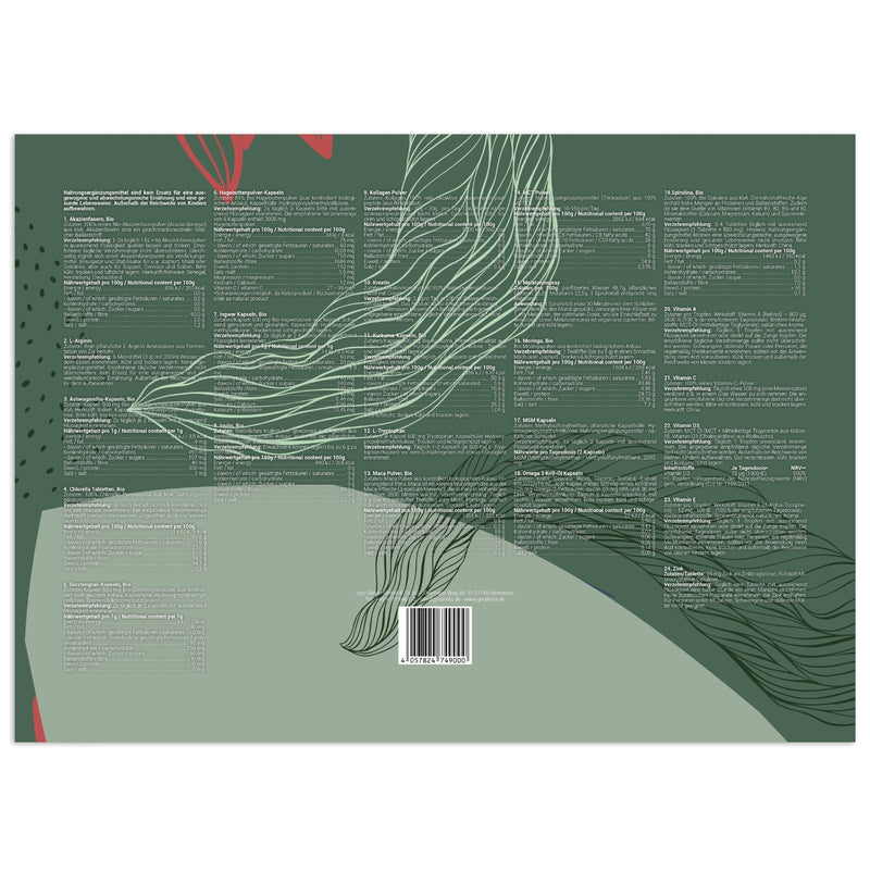 Nahrungsergänzungsmittel Adventskalender 2025 - für Sportler & Fitness